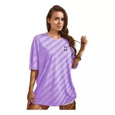 Playera Oversize Blusa Casual O Deportiva Mujer Gym Yoga 