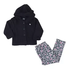 Conjunto Infantil Feminino Brandili Preto - 54976