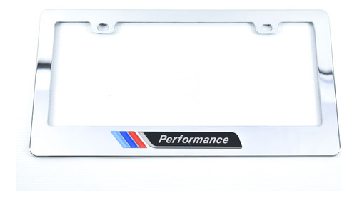 2 Porta Placa Auto Bmw M Performance 1 2 3 5 X1 X2 X3 X4 X5 Foto 6