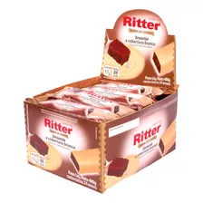 Barra De Cereal Brownie Choc Branco Com 24 Un - Ritter