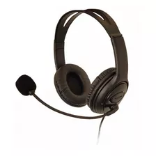 Auricular Xtreme Ht-310 Deluxe Microfono Cable Largo Forrado Color Negro