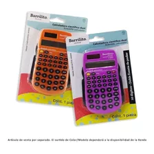 2 Calculadora Científica Colores Surtidos Barrilito 7639