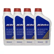 Kit Troca De Óleo 0w20 4l 98550549 Acdelco