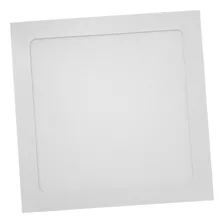 Plafon Led Cuadrado Candela Embutir 18w Luz Fria (6827)