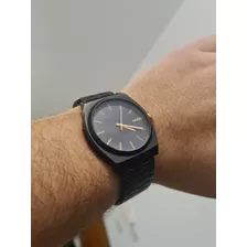 Reloj Nixon Time Teller Matte Black Gold Negro Mate Dorado