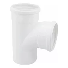 Te Pvc Esgoto 75mm Dn75 Branco Soldável Hidráulica