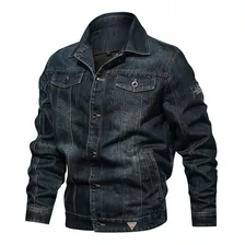 Jaqueta Jeans Solta Casual Masculina A