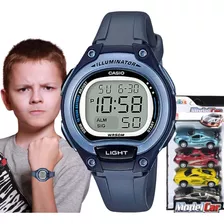 Relógio Infantil Masculino Digital Preto Lw-203 + Brinde
