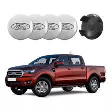 4 Calota Ford Ranger 2020 Cs Cd Xls Xlt Sport Limited Prata