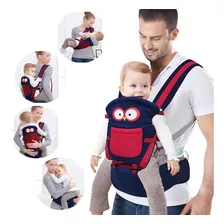 Mochila Cangurera Porta Bebes Ergonimica Asiento 0-36 Meses