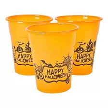 Happy Halloween Vasos Desechables Paquete De 50 Vasos D...