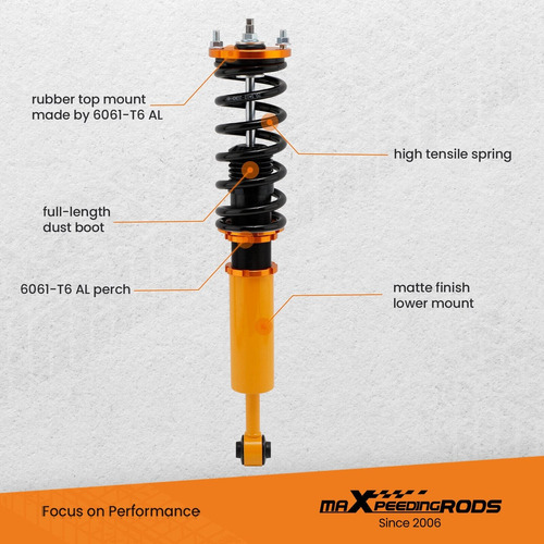 Coilovers Honda Accord Ex-l 2007 2.4l Foto 4