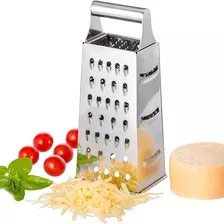 Rayador Manual De Cocina De Acero Inoxidable Grande 4 Lados