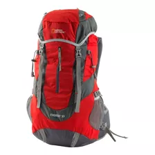 Mochila Everest 55 L National Geographic Mod. Mng255 Roja