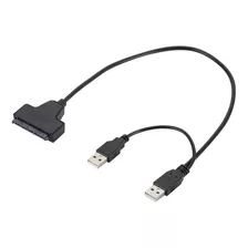 Cable Adaptador Usb 2.0 A Sata 2.5' Discos Rígidos Y Ssd