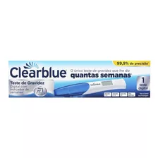 Teste De Gravidez Clearblue Digital Com 1 Unidade - Full