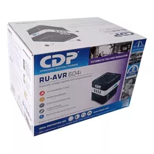 Estabilizador Cdp Ru-avr6041 600va/300w 4 Salidas 4 Usb B/n