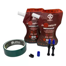 Kit Selante Tubeless 125ml Solifes Kit Com Valvulas E Fitas