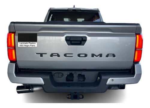 Letras Logotipo Tapa Batea (caja) Toyota Tacoma 2024 Foto 2