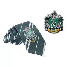 Pack Disfraz Harry Potter: Corbata Slytherin Y Parche Autoadhesivo 