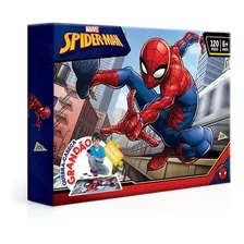 Quebra Cabeça 120 Peças Grandão Spider-man Homem Aranha
