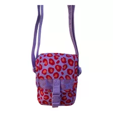 Bolsa Farm Fervo Onca Cool Lilás E Vermelho Original