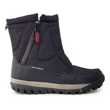  Botas Mujer Lluvia Borcego Plataforma Corderito Impermeable