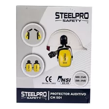 Protector Auditivo Steelpro Cm 501 Insercion Al Casco