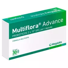 Multiflora Advance(probioticos) 2x10 Ufc Cap, 30. Megalabs