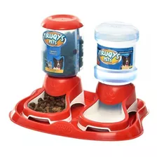 Comedouro Duplo Para Cachorros E Gatos Bebedouro Automatico