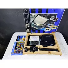 Console Sega Cd Na Caixa Quase Completo. Ótimo Estado, Com 2 Jogos. Sonic E Spiderman Prensado. Leitor 100%. Mega Drive Faço 1753 Já É O Menor Preço.