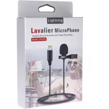 Micrófono Solapa Lavalier Para iPhone Puerto Lightening 