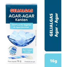 Gelatina Vegetal De Algas Agar Agar Gelialgas 16g 4 Sticks