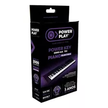 Fonte Teclado Power Play Power Key Piano Electric 12v