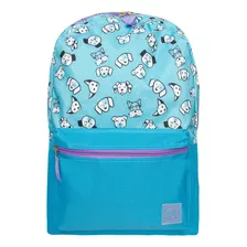 Mochila Escolar Feminina Estampa Cachorro Dog Clio Mf 3173