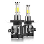 2 Bombillas Led 9006/hb4 Para Faros Delanteros, 40 W, Ip68,