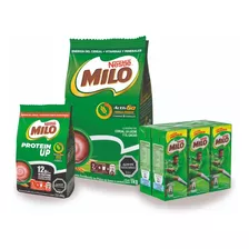 Leche Y Saborizantes Milo® X3 Unidades