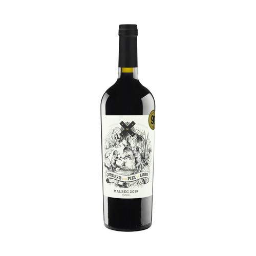 Vinho Argentino Tinto Seco Cordero Con Piel De Lobo Malbec Mendoza Garrafa 750ml