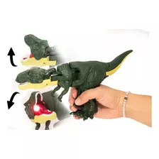 Dinosaurio Zazaza Cabeza Giratoria Con Luces Y Sonido 
