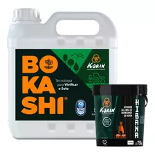 Bokashi Fertpremium 5l + Hibana Ativador - Rende 50 Litros