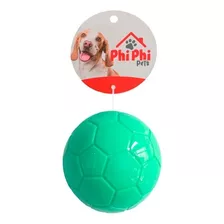 Juguete Pelota Futbol Goma Con Chifle Para Perros 8cm Phipi