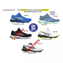 Zapatos Asics Originales Voleibol Damas Y Caballeros