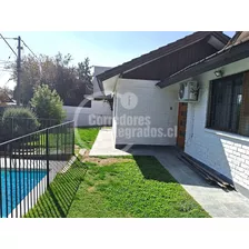 Linda Casa En Arriendo De 3 Dorm. En Las Condes