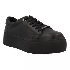 Zapatilla Niña Cuero Kim Negro Hush Puppies