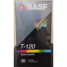 Basf T-120 Extra Quality - Fita Vhs Lacrada