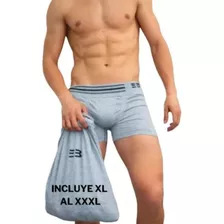 Boxer Algodón Sin Costura Pack X 6u (xl-xxl)