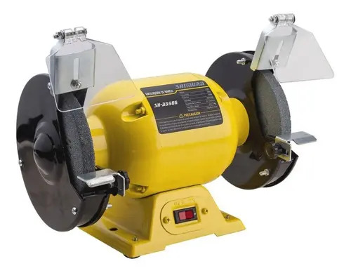 Amoladora De Banco Shimura 3/4 Hp 550w Sh-a5506 C/piedras Color Amarillo Frecuencia Hz 50 Hz