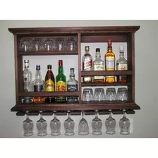 Repisa Colonial Para Botellas Mini Bar Cava Cantina