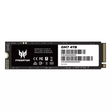 Ssd M.2 Acer Predator Gm7 4tb Pcie 4.0 2280 Bl.9bwwr.120