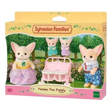 Combo Sylvanian Families Familia Zorros, Padres + Bebes 